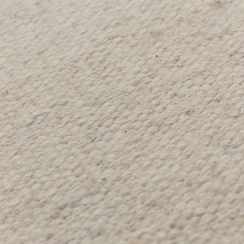 Salur Wool Rug [Ivory melange/Natural]
