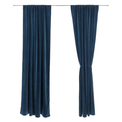 Samana curtain in teal, 100% cotton |Find the perfect curtains