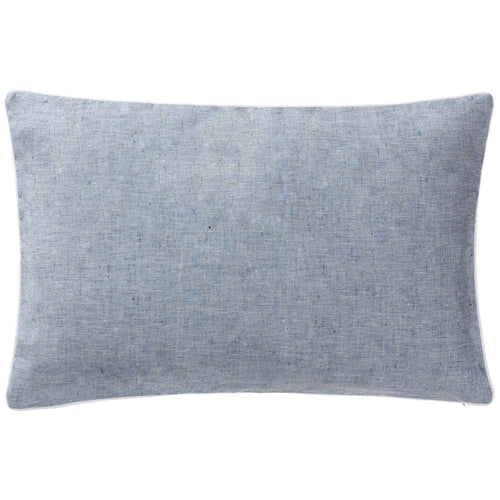 Sameiro Cushion Cover green grey, 100% linen | URBANARA cushion covers
