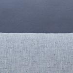 Sameiro pillowcase, dark grey blue & white, 100% linen & 100% organic cotton |High quality homewares