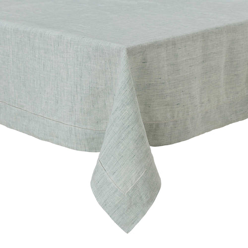 Sameiro Table Cloth green grey, 100% linen