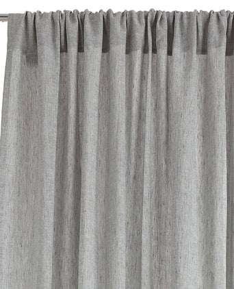 Sameiro curtain, grey, 100% linen