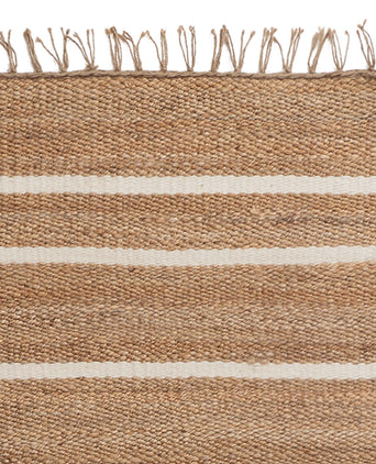Sankra Hemp Door Mat natural & ivory, 90% hemp & 10% wool