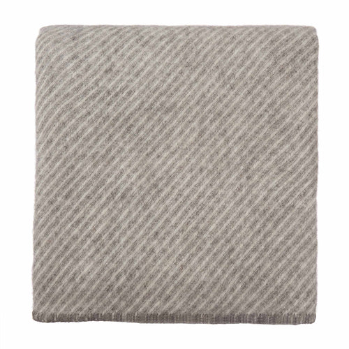 Santaka Wool Blanket grey & off-white, 100% new wool
