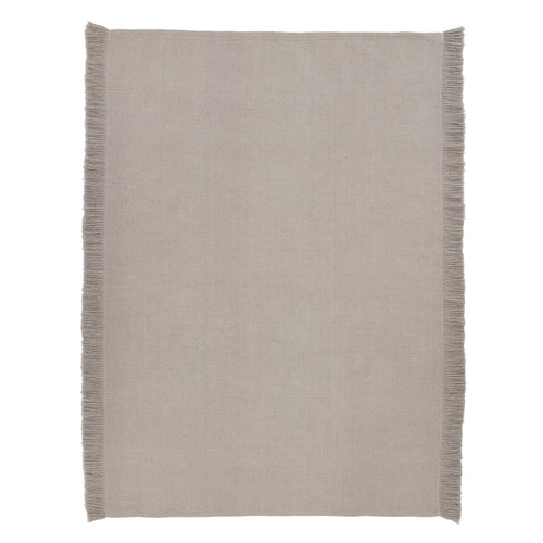 Sarenga Wool Rug [Light grey melange]