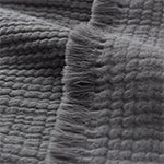 Seia Cotton Towel [Charcoal]