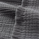 Seia Cotton Towel [Charcoal]