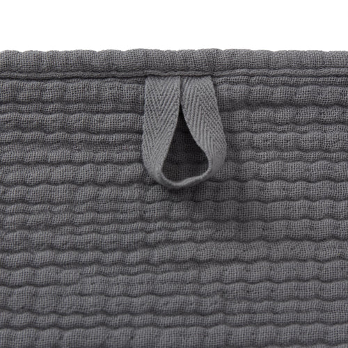 Seia Cotton Towel [Charcoal]