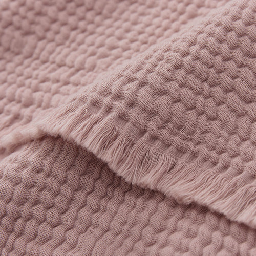 Hand Towel Seia Dusty Rose, 100% Cotton | URBANARA Cotton Towels