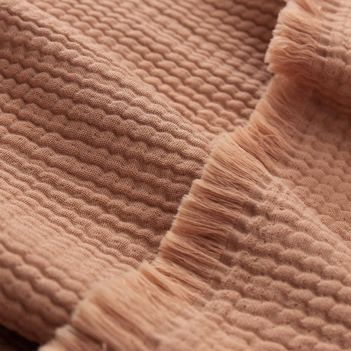 Seia Cotton Towel [Pale terracotta]