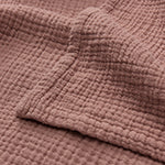 Blanket Sierra Earth Clay, 100% Organic cotton | URBANARA Cushion Covers