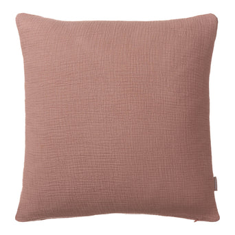 Cushion Cover Sierra Earth Clay, 100% Organic cotton