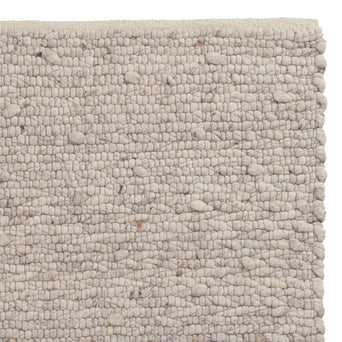 Sihora Rug sand melange, 60% wool & 40% cotton