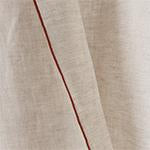 Sines Linen Curtains [Natural & Conker]