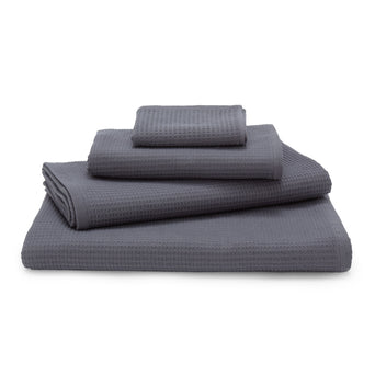 Sintra Hand Towel charcoal, 100% cotton