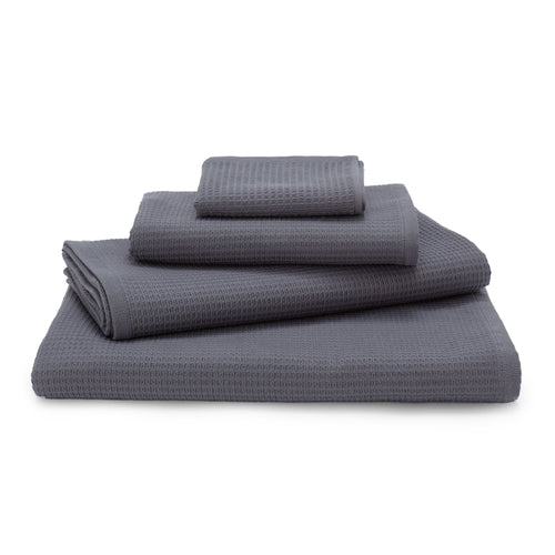 Sintra Hand Towel charcoal, 100% cotton