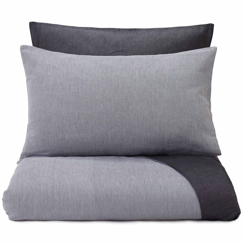 Sobral pillowcase, white & black, 100% cotton