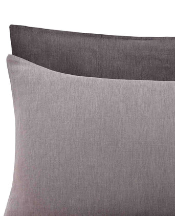 Sobral duvet cover, powder pink & black, 100% cotton