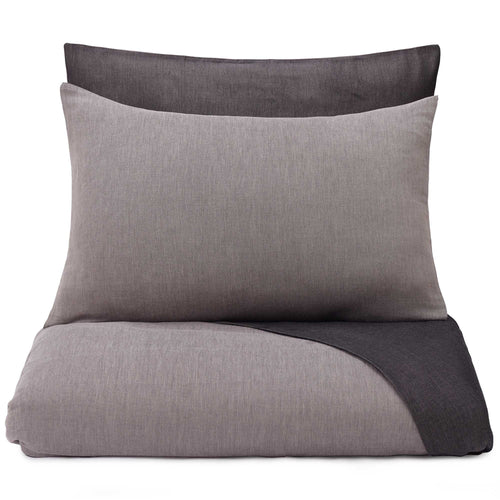Sobral duvet cover, powder pink & black, 100% cotton