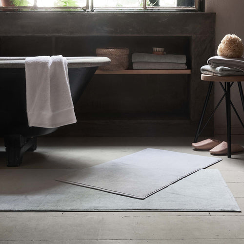 Merouco Organic Bath Mat in light grey | Home & Living inspiration | URBANARA