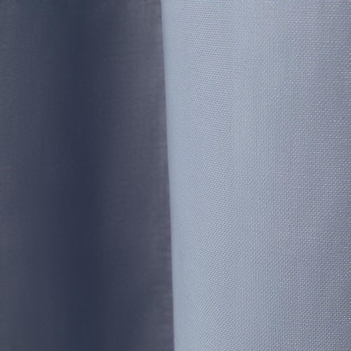 Solana Cotton Curtain (Set of 2) [Light grey blue]
