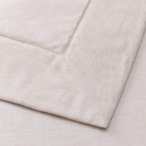 Solosa Linen-Cotton Bedspread [Natural]