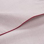 Sousa Pillowcase dark red & white, 100% cotton | High quality homewares