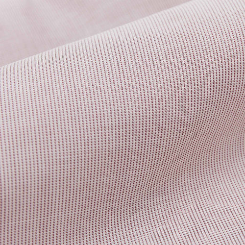 Sousa Fitted Sheet dark red & white, 100% cotton | URBANARA fitted sheets
