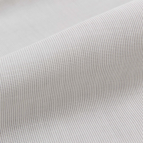 Sousa Fitted Sheet light grey & white, 100% cotton | URBANARA fitted sheets