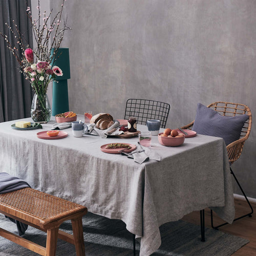 Sameiro Table Cloth in grey | Home & Living inspiration | URBANARA