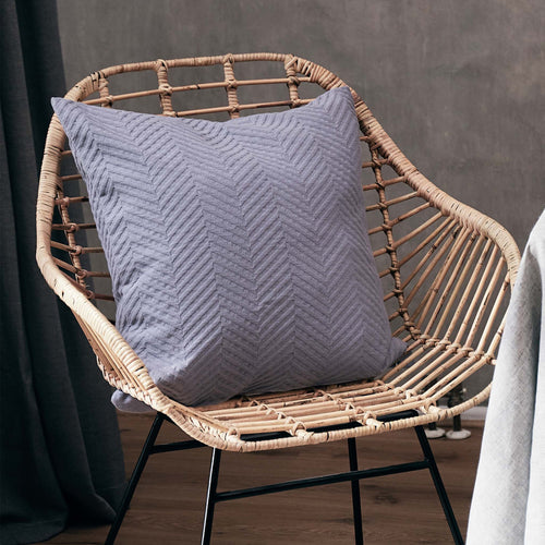 Lixa Cushion Cover in pigeon blue | Home & Living inspiration | URBANARA