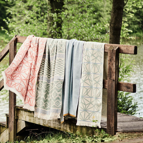 Ventosa Towel Collection in mustard & white | Home & Living inspiration | URBANARA