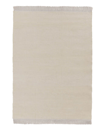 Tadali Wool Rug natural white & off-white, 70% wool & 30% viscose