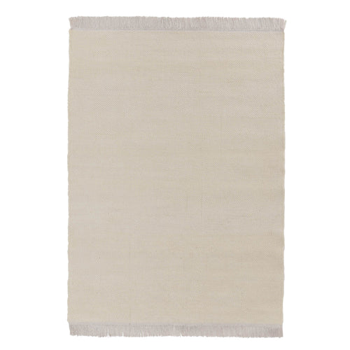 Tadali Wool Rug in natural white & off-white | Home & Living inspiration | URBANARA