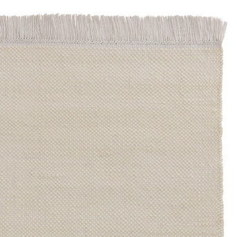 Tadali Wool Runner natural white & off-white, 70% wool & 30% viscose