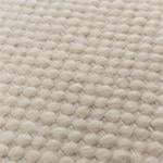Tadali Wool Rug natural white & off-white, 70% wool & 30% viscose | URBANARA wool rugs