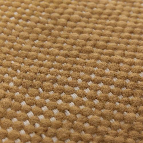 Tadali Wool Rug ochre & off-white, 70% wool & 30% viscose | High quality homewares