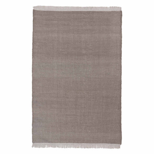 Tadali Wool Rug in silver grey & off-white | Home & Living inspiration | URBANARA