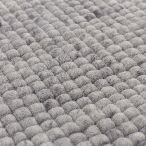 Tadelo Wool Rug [Grey melange]