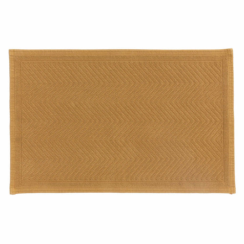 Tajo Bath Mat ochre, 100% cotton