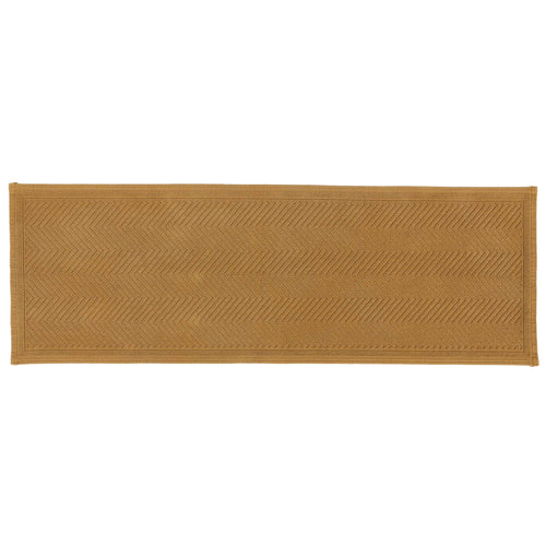 Tajo Bath Mat ochre, 100% cotton | URBANARA bath mats