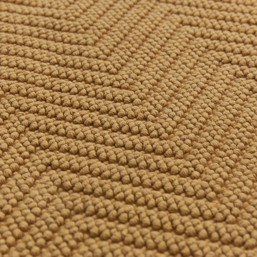 Tajo Bath Mat ochre, 100% cotton | Find the perfect bath mats