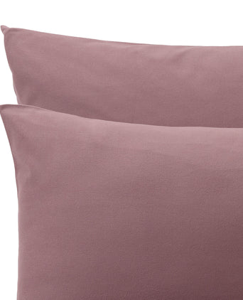 Telhado Flanell Bed Linen [Dark taupe]