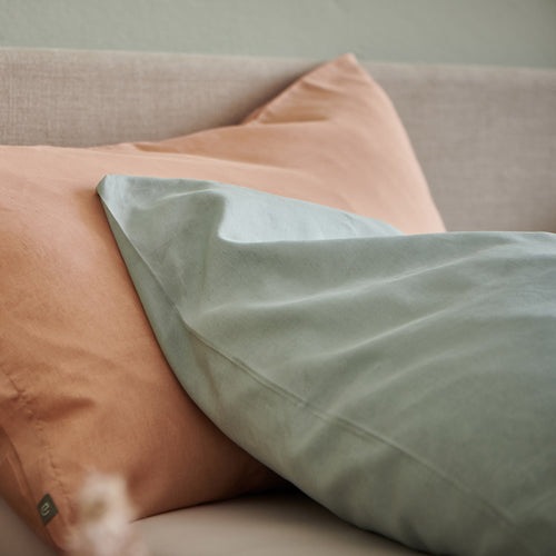 Torreira Linen / Tencel Bed Linen in sage green | Home & Living inspiration | URBANARA