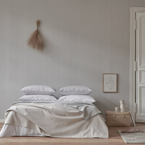 Moledo Pillowcase in silver grey | Home & Living inspiration | URBANARA