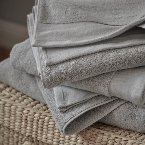 Merouco Hand Towel in light grey | Home & Living inspiration | URBANARA
