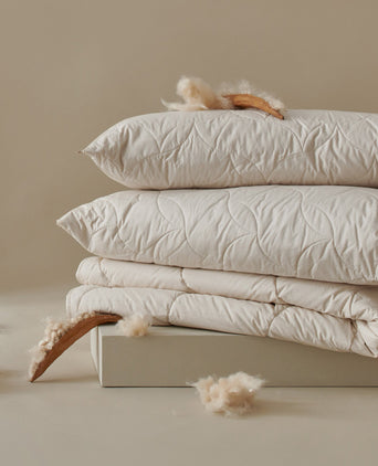 Malna Duo Duvet natural white, 100% organic cotton