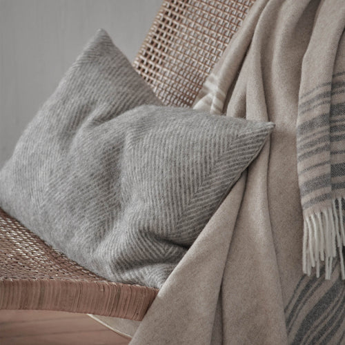Gotland Cushion in grey & cream | Home & Living inspiration | URBANARA