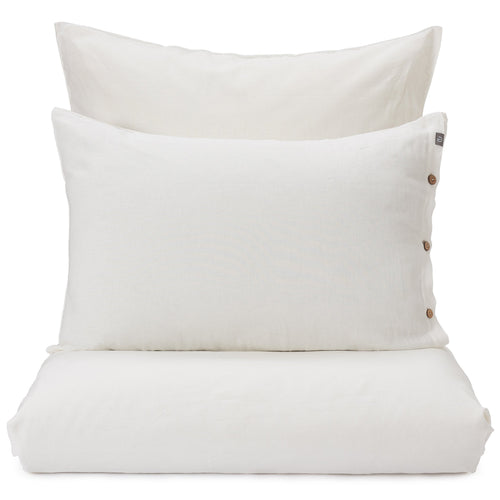 Tolosa Pillowcase white, 50% linen & 50% cotton