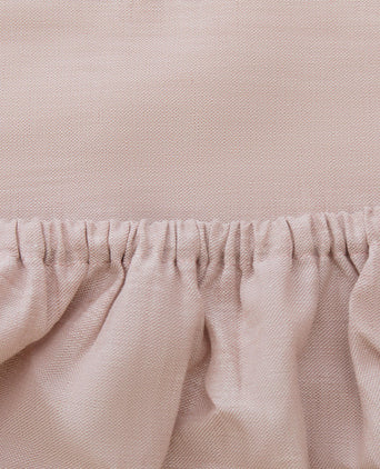 Tolosa Linen Fitted Sheet [Dusty Rose]